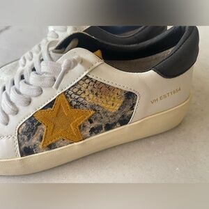 Vintage Havana Prince White Snake Tennis Shoes